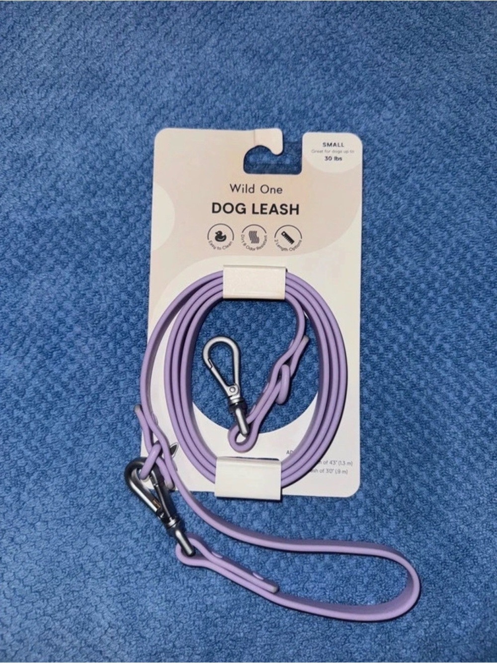 Wild One Lilac Dog Leash - Small